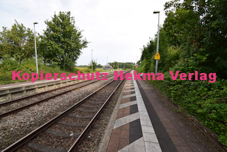 Steinweiler (Pfalz) Eisenbahn - Bahnhaltepunkt Steinweiler (Pfalz) - Bahnsteig