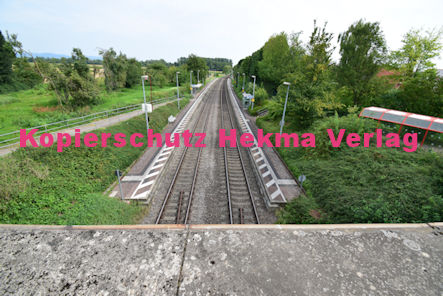 Steinweiler (Pfalz) Eisenbahn - Bahnhaltepunkt Steinweiler (Pfalz) - Bahnsteig