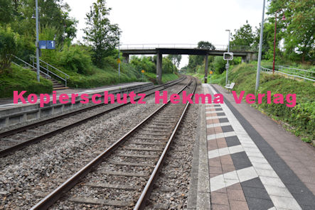 Steinweiler (Pfalz) Eisenbahn - Bahnhaltepunkt Steinweiler (Pfalz) - Bahnsteig
