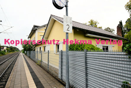 Jockgrim Eisenbahn - Bahnhof Jockgrim Bf - Bahnhofsgebäude