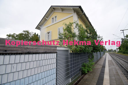 Jockgrim Eisenbahn - Bahnhof Jockgrim Bf - Bahnhofsgebäude