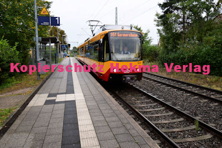 Jockgrim Eisenbahn - Bahnhof Jockgrim Bf - S51 AVG Wagen 860