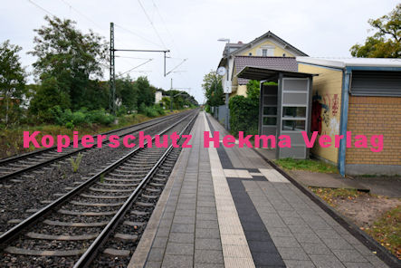 Jockgrim Eisenbahn - Bahnhof Jockgrim Bf - Bahnsteig