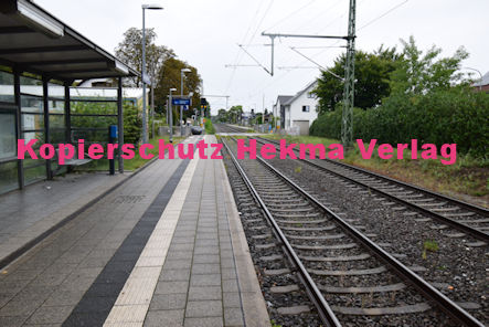 Jockgrim Eisenbahn - Bahnhof Jockgrim Bf - Bahnsteig