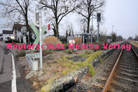 Steinfeld (Pfalz) Eisenbahn - Bahnübergang - Bahnhofstraße/L545