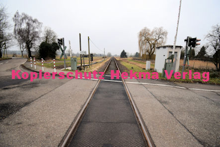 Steinfeld (Pfalz) Eisenbahn - Bahnübergang - Bahnhofstraße/L545