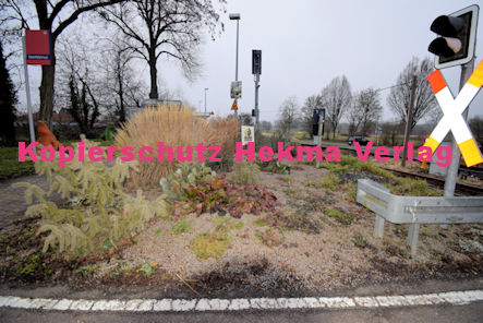 Steinfeld (Pfalz) Eisenbahn - Bahnübergang - Bahnhofstraße/L545