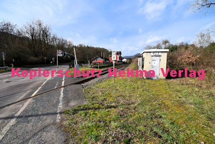 Albersweiler Eisenbahn - Albersweiler Bahnübergang 423 BÜ 34,791 Albersweiler - Hauptstraße