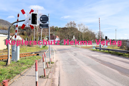 Albersweiler Eisenbahn - Albersweiler Bahnübergang 423 BÜ 34,791 Albersweiler - Hauptstraße