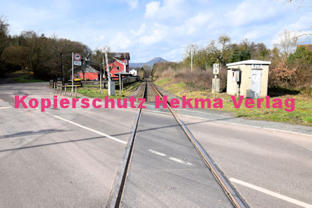 Albersweiler Eisenbahn - Albersweiler Bahnübergang 423 BÜ 34,791 Albersweiler - Hauptstraße