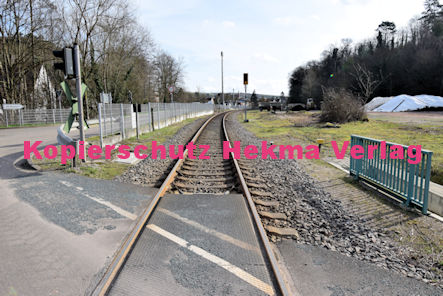 Albersweiler Eisenbahn - Albersweiler Bahnübergang 423 BÜ 34,791 Albersweiler - Hauptstraße