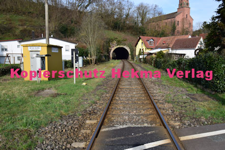 Albersweiler Eisenbahn - Albersweiler Bahnübergang BÜ 34,034 Albersweiler - Weinstraße