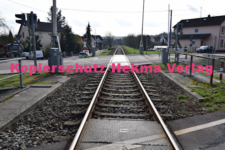 Albersweiler Eisenbahn - Albersweiler Bahnübergang BÜ 34,034 Albersweiler - Weinstraße