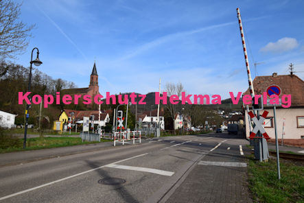 Albersweiler Eisenbahn - Albersweiler Bahnübergang BÜ 34,034 Albersweiler - Weinstraße