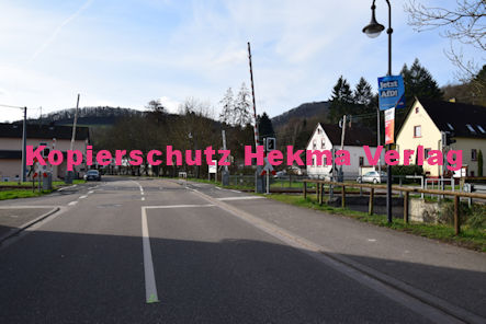 Albersweiler Eisenbahn - Albersweiler Bahnübergang BÜ 34,034 Albersweiler - Weinstraße
