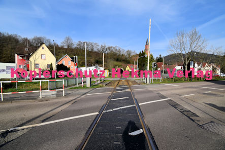 Albersweiler Eisenbahn - Albersweiler Bahnübergang BÜ 34,034 Albersweiler - Weinstraße