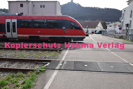 Annweiler am Trifels Eisenbahn - Annweiler Bahnübergang BÜ 39,136 Annweiler I - Nordring