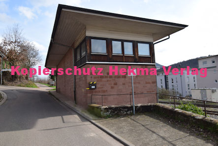 Annweiler am Trifels Eisenbahn - Annweiler Bahnübergang - Stellwerk - Nordring