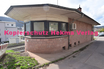 Annweiler am Trifels Eisenbahn - Annweiler Bahnübergang - Stellwerk - Nordring