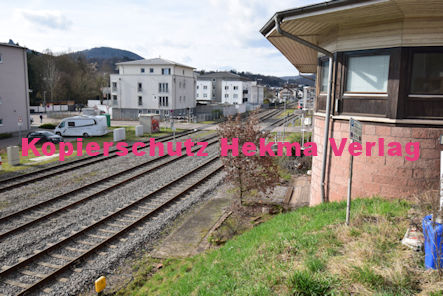 Annweiler am Trifels Eisenbahn - Annweiler Bahnübergang - Stellwerk - Nordring