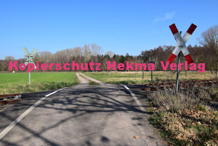 Barbelroth (Pfalz) Eisenbahn - Barbelroth Bahnübergang 1335 - Jahnstr./Sportplatz