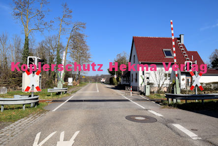 Barbelroth (Pfalz) Eisenbahn - Barbelroth Bahnübergang BÜ 4,8 - Hauptstr./L544