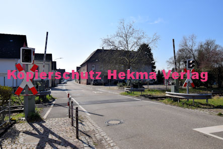 Barbelroth (Pfalz) Eisenbahn - Barbelroth Bahnübergang BÜ 4,8 - Hauptstr./L544