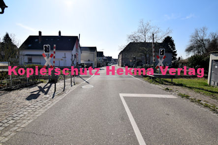 Barbelroth (Pfalz) Eisenbahn - Barbelroth Bahnübergang BÜ 4,8 - Hauptstr./L544