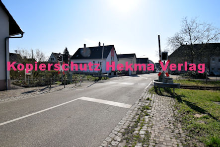 Barbelroth (Pfalz) Eisenbahn - Barbelroth Bahnübergang BÜ 4,8 - Hauptstr./L544