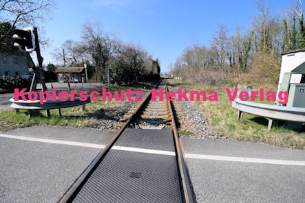 Barbelroth (Pfalz) Eisenbahn - Barbelroth Bahnübergang BÜ 4,8 - Hauptstr./L544
