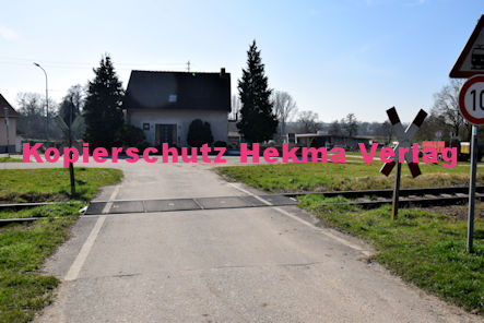 Barbelroth (Pfalz) Eisenbahn - Barbelroth Bahnübergang 1337 - Friedhofstr./Friedhof