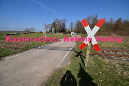 Barbelroth (Pfalz) Eisenbahn - Barbelroth Bahnübergang 1337 - Friedhofstr./Friedhof