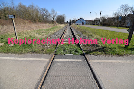 Barbelroth (Pfalz) Eisenbahn - Barbelroth Bahnübergang 1337 - Friedhofstr./Friedhof