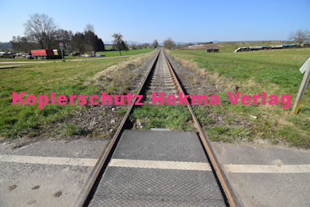 Barbelroth (Pfalz) Eisenbahn - Barbelroth Bahnübergang 1337 - Friedhofstr./Friedhof