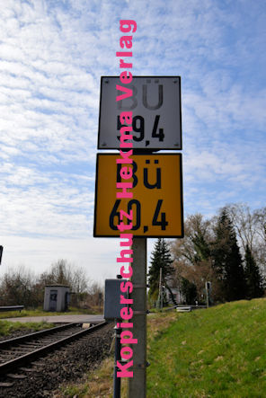 Berg Pfalz Eisenbahn - Berg Bahnübergang - Ludwigstraße - Bü Berg VI km 59,411