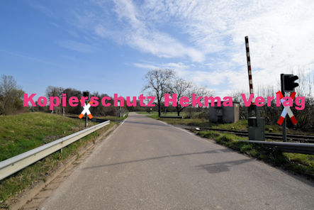 Berg Pfalz Eisenbahn - Berg Bahnübergang - Ludwigstraße - Bü Berg VI km 59,411