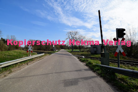 Berg Pfalz Eisenbahn - Berg Bahnübergang - Ludwigstraße - Bü Berg VI km 59,411