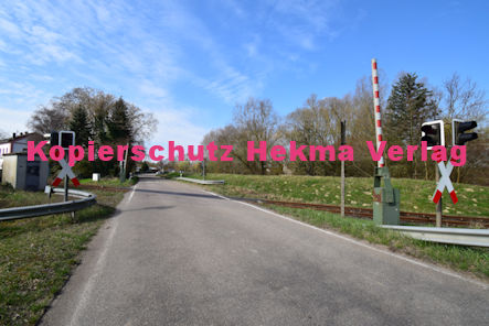 Berg Pfalz Eisenbahn - Berg Bahnübergang - Ludwigstraße - Bü Berg VI km 59,411