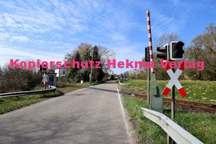Berg Pfalz Eisenbahn - Berg Bahnübergang - Ludwigstraße - Bü Berg VI km 59,411