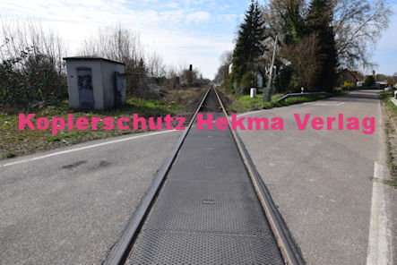 Berg Pfalz Eisenbahn - Berg Bahnübergang - Ludwigstraße - Bü Berg VI km 59,411