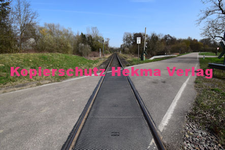 Berg Pfalz Eisenbahn - Berg Bahnübergang - Ludwigstraße - Bü Berg VI km 59,411