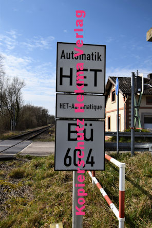 Berg Pfalz Eisenbahn - Berg Bahnübergang - Ziegelackerweg - Bü 60,4