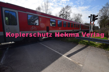 Berg Pfalz Eisenbahn - Berg Bahnübergang - Ziegelackerweg - Bü 60,4