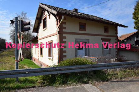 Berg Pfalz Eisenbahn - Berg Bahnübergang - Ziegelackerweg - Bü 60,4