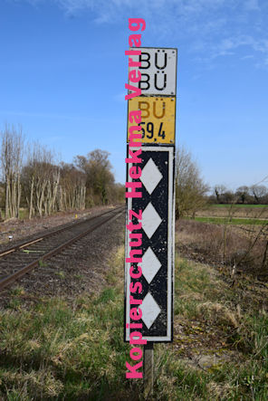Berg Pfalz Eisenbahn - Berg Bahnübergang - Ziegelackerweg - Bü 60,4