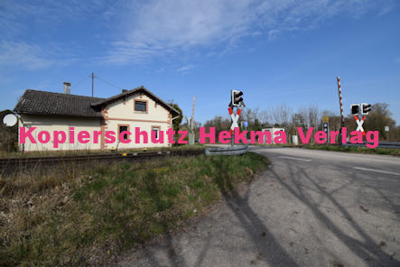 Berg Pfalz Eisenbahn - Berg Bahnübergang - Ziegelackerweg - Bü 60,4