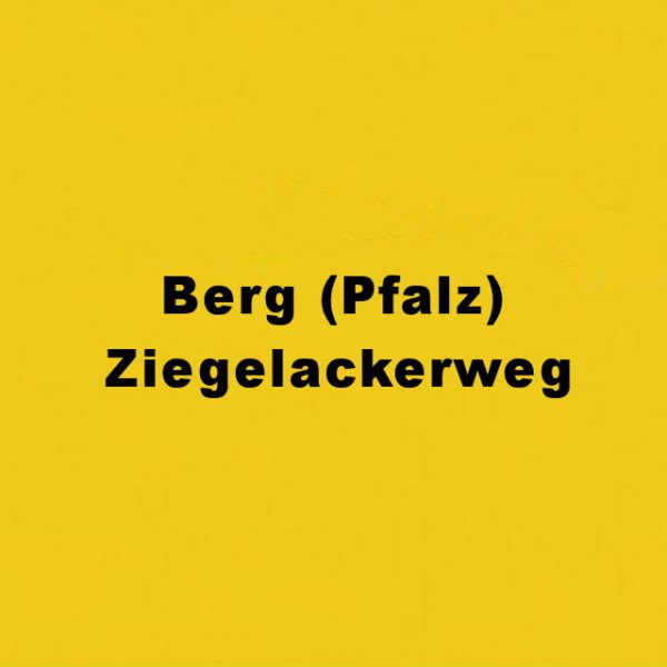 Berg (Pfalz) Ziegelackerweg