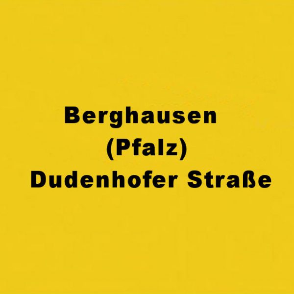 Berghausen Pfalz Dudenhofer Straße