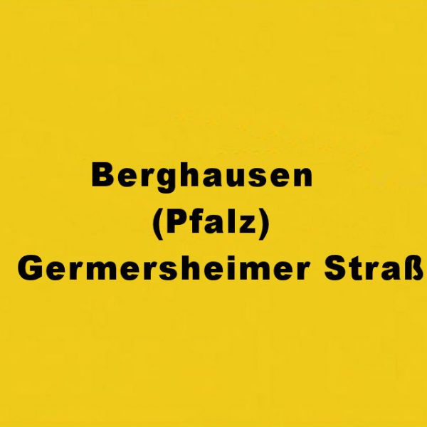 Berghausen Pfalz Germersheimer Straße