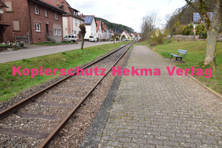 Bruchweiler-Bärenbach - Bruchweiler-Bärenbach Bahnhaltepunkt - Bahnsteig